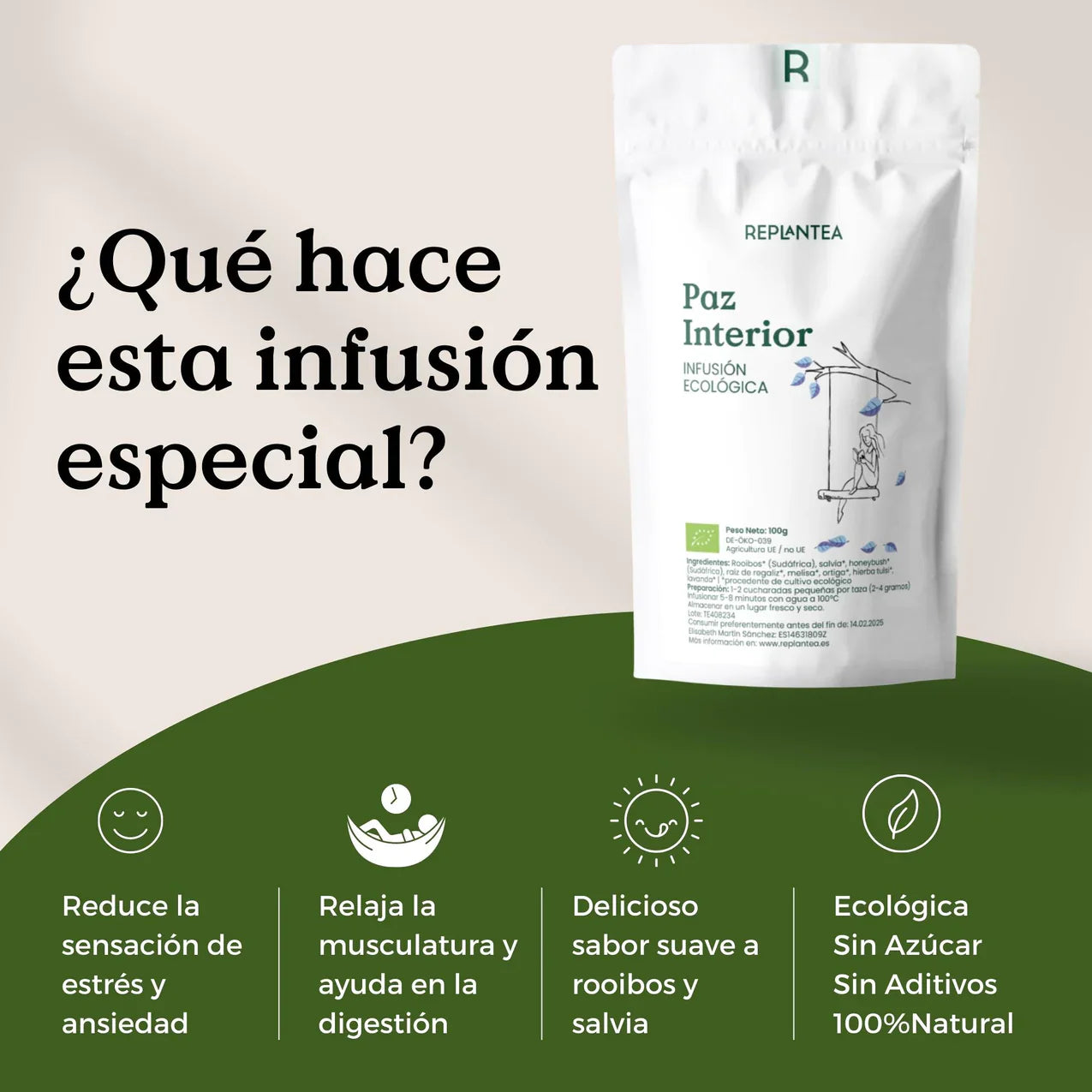 Infusión Paz Interior Ecológica 100g