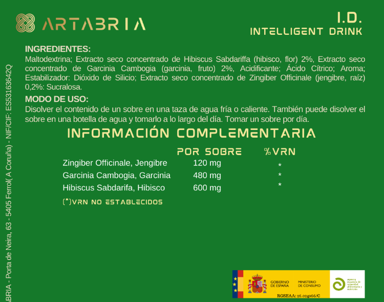 Infusión I.D. - Bebida Inteligente