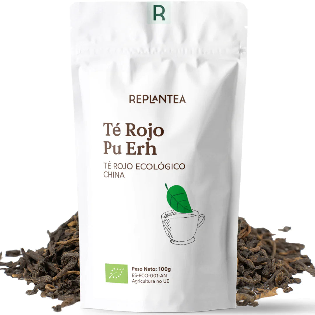 Té Rojo Pu Erh Ecológico 100g