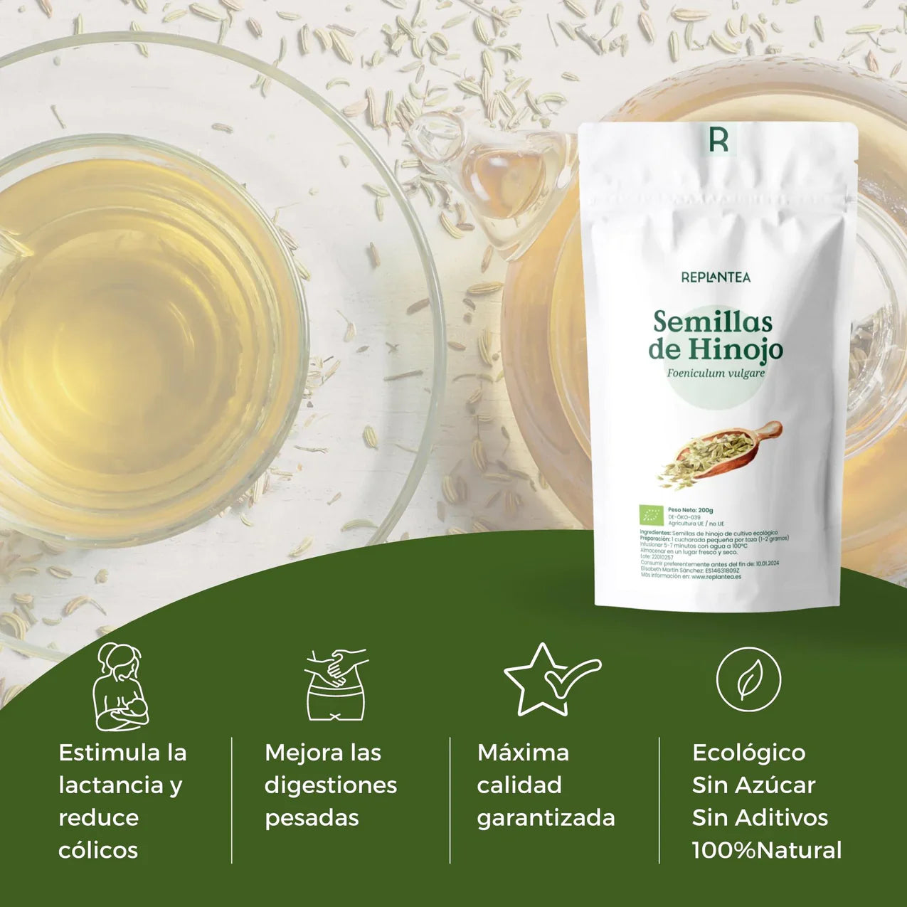 Infusión de Semillas de Hinojo Ecológicas 200g