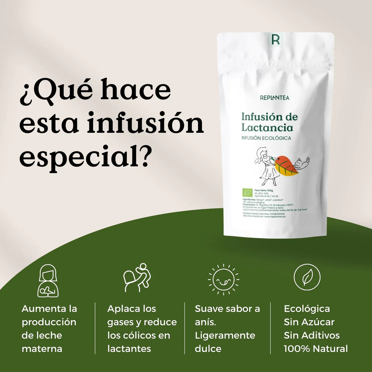Infusión de Lactancia Ecológica 100g