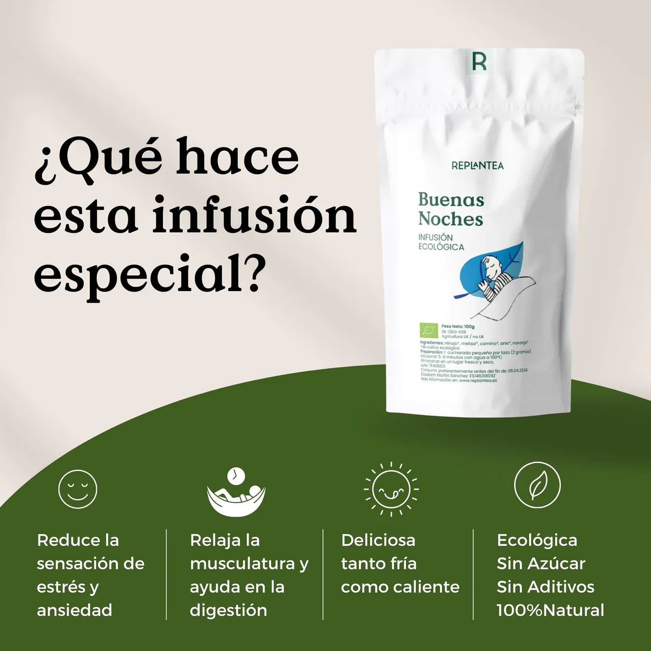 Infusión Buenas Noches Ecológica 100g
