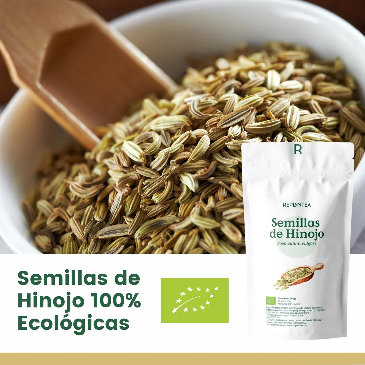 Infusión de Semillas de Hinojo Ecológicas 200g