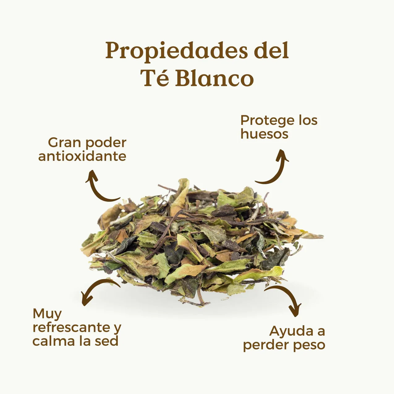 Té Blanco Pai Mu Tan Ecológico 50g
