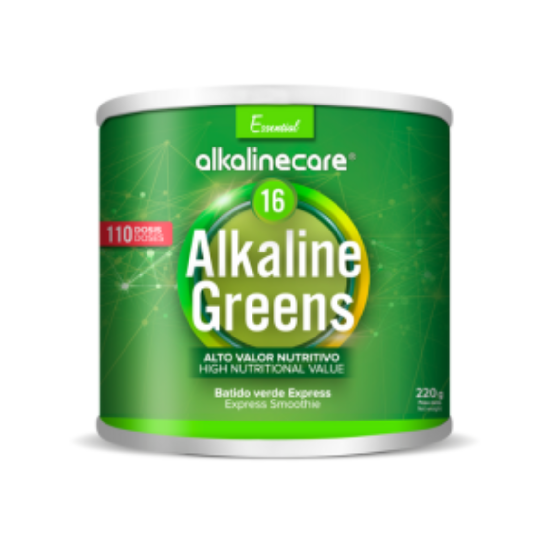Alkaline 16 Greens 220g