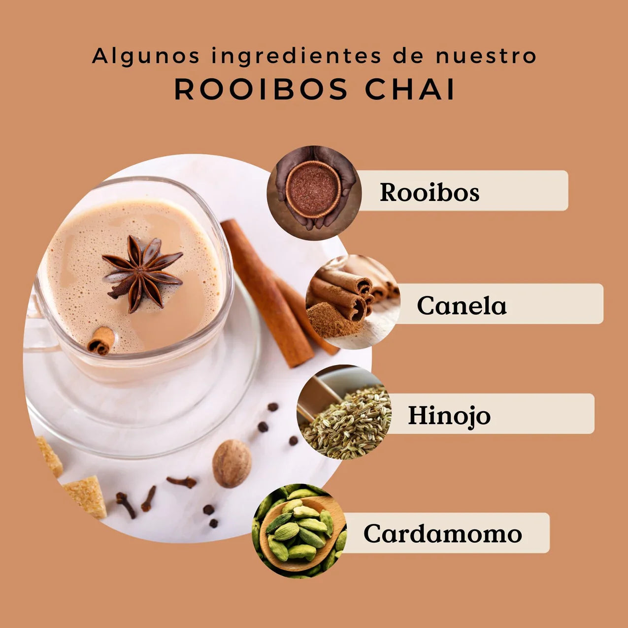 Rooibos Chai Ecológico 100g