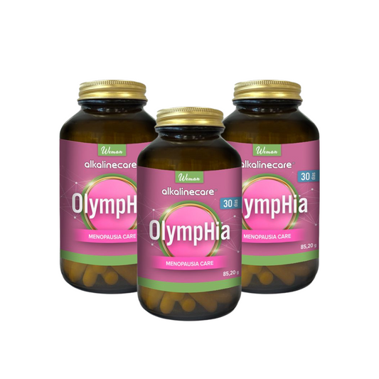 OlympHia aliado natural perimenopausia, menopausia, postmenopausia, previniendo y tratando los síntomas.