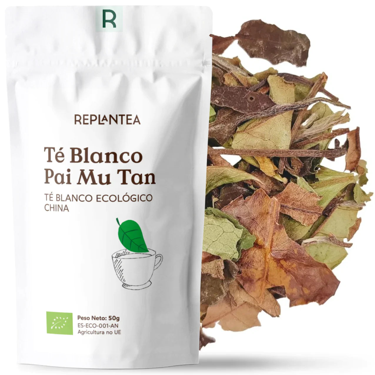 Té Blanco Pai Mu Tan Ecológico 50g